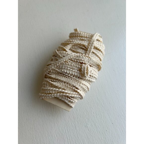 11+ Yards Vintage Ribbon Cotton Braid Trim Craft Lace Crochet Sewing - Picture 3 of 3